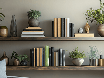 Decorazioni per scaffali: Ecco come disporre con stile