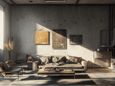 Cemento come elemento di design: l'aspetto industriale per la tua casa