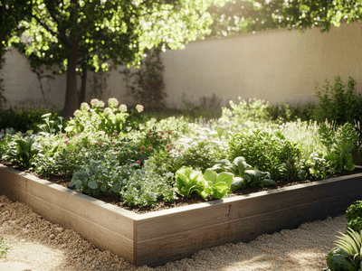 Letti rialzati in giardino: Giardinaggio pratico a livello degli occhi