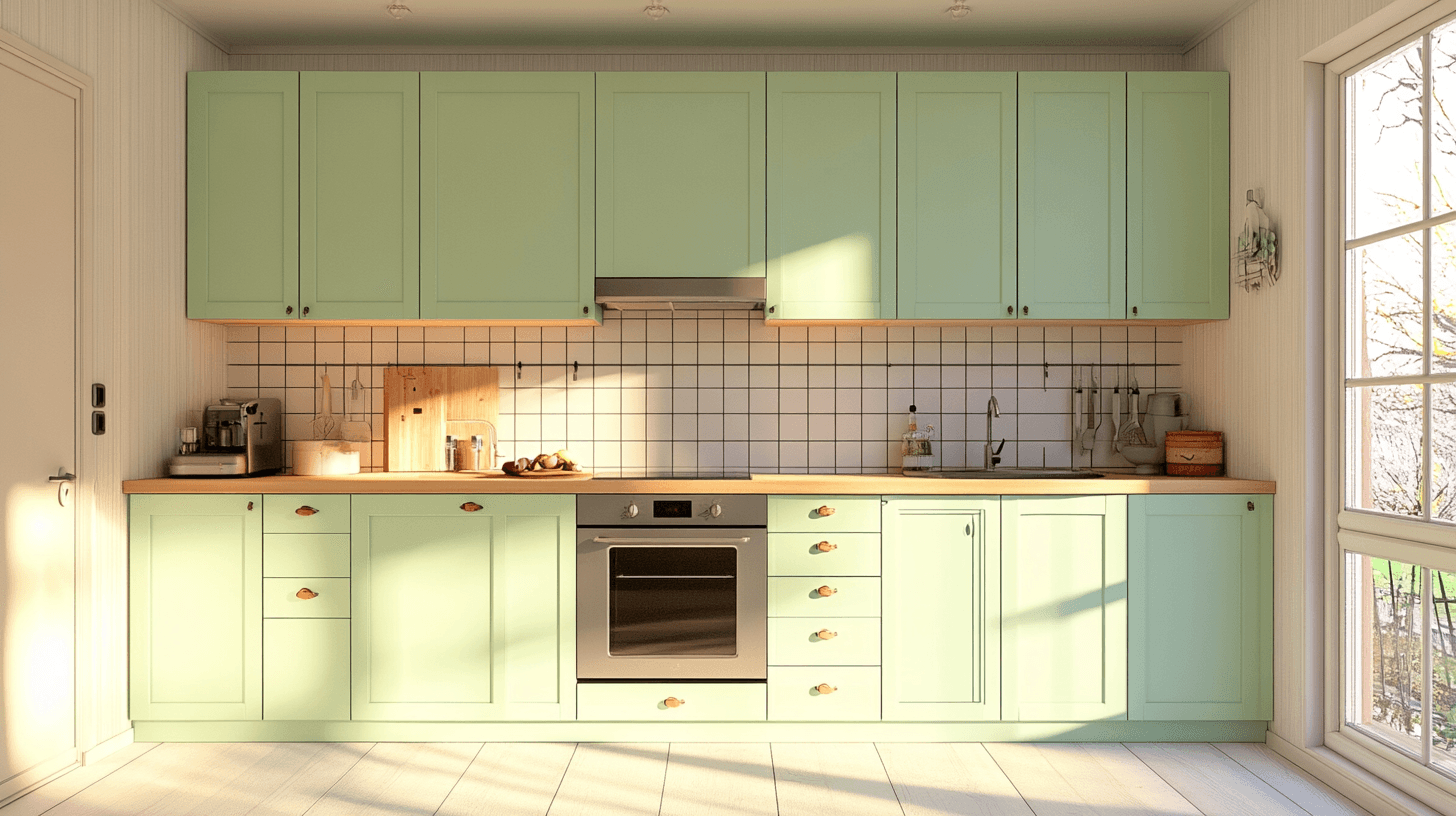 Stili con verde menta: Dal retrò allo scandinavo