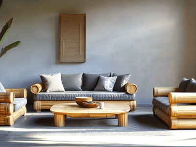 Bambù come materiale sostenibile: mobili e decorazione