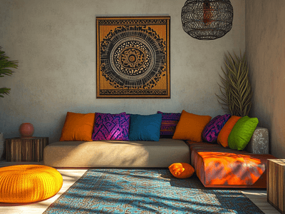 Accenti di colore nel soggiorno: Ecco come creare punti salienti