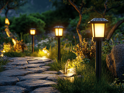 Lampade solari per esterni: Sostenibilità e comfort