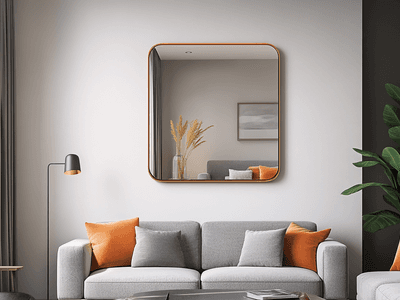 Tutto sotto controllo: specchi da parete come elemento di design