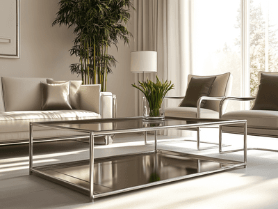 Metallo come materiale per mobili: senza tempo ed elegante