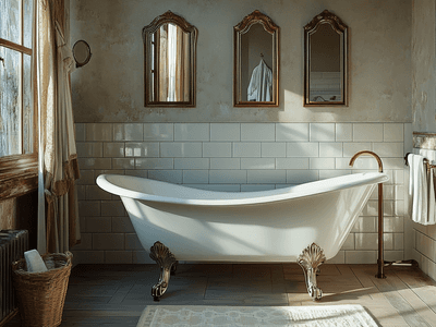 Bagno in stile vintage: Elementi nostalgici per la casa moderna