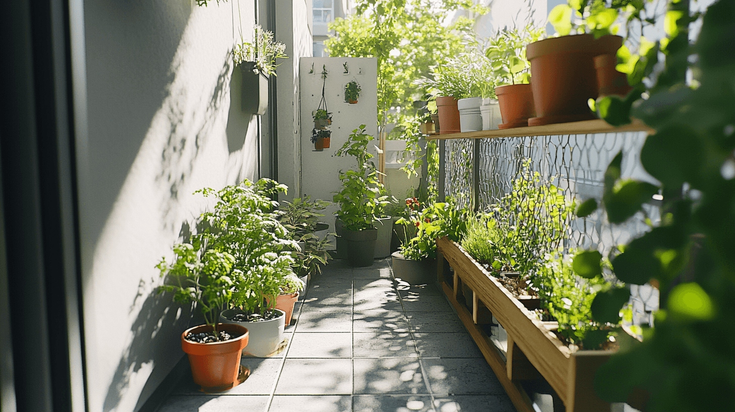 Giardinaggio urbano: Giardinaggio in spazi ridotti