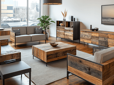 Legno riciclato: Mobili ecologici con storia