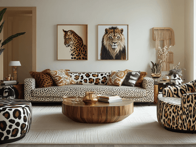 Tendenza animalier per la tua casa: Ecco come abbinare correttamente Leo, Zebra & Co.