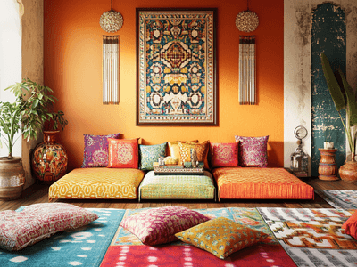 Indian Ethno Chic: Motivi colorati ed elementi tradizionali