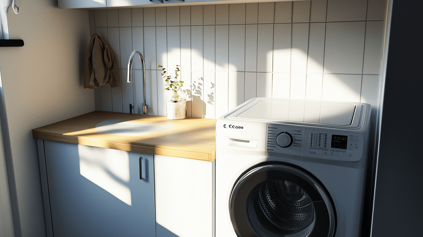 Mobili salvaspazio per la lavanderia